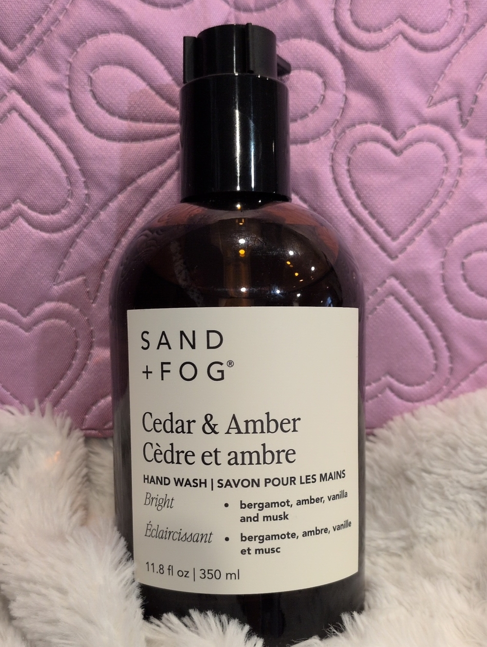 SAND + FOG Cedar & Amber Hand Wash